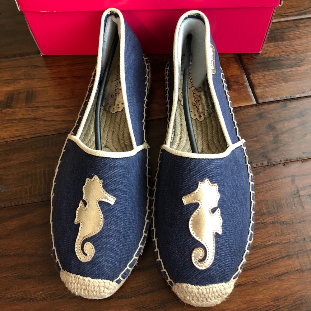 New Lilly Pulitzer Lia Espadrilles 10